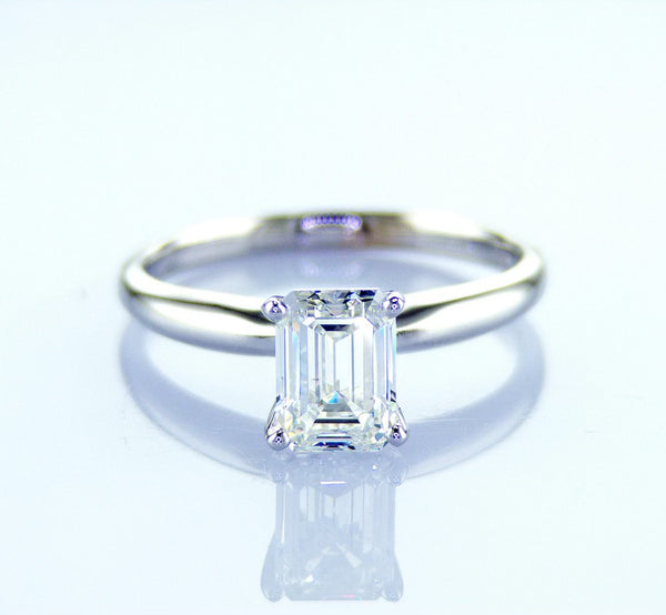 1.55ct F VS2 14k White Gold  Ring